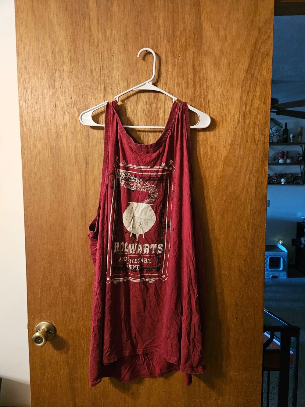 Hogwarts Apothecary Torrid Maroon Women's Sleep Tank